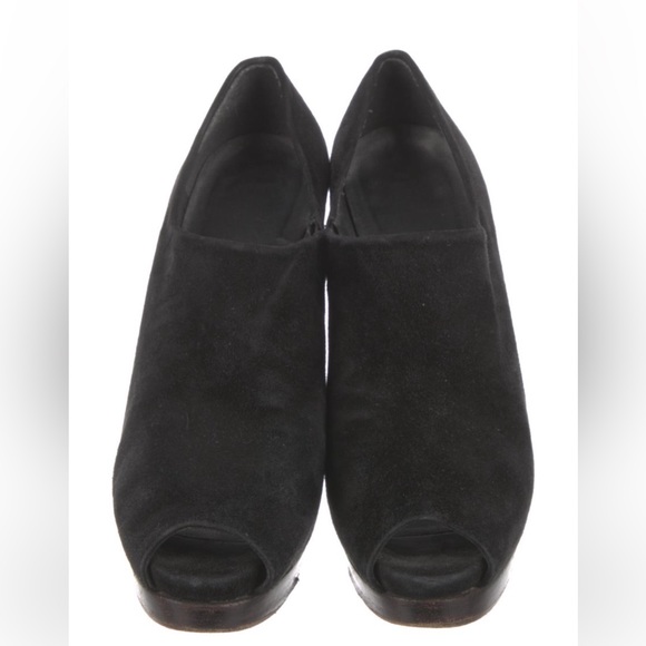 Stuart Weitzman black suede ankle boots - Picture 2 of 4